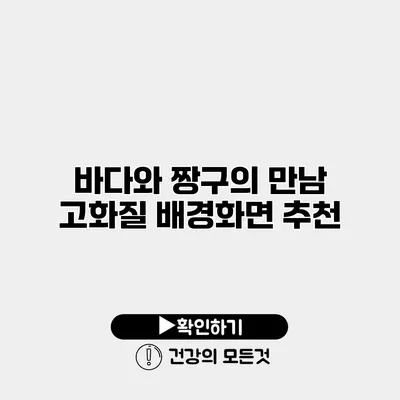 바다와 짱구의 만남 고화질 배경화면 추천